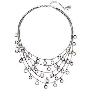 Simply Vera Vera Wang Round Stone Layered Necklace