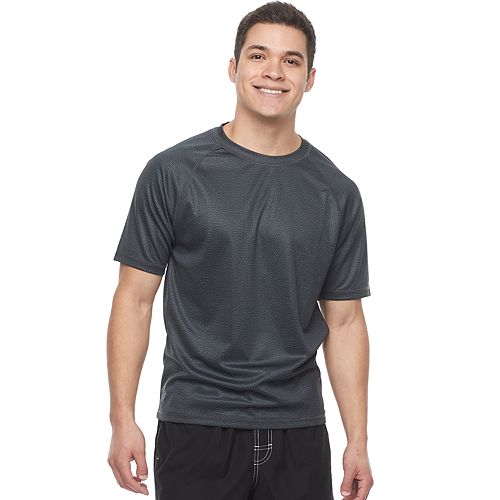 Men's ZeroXposur Island Heathered Rash Guard Swim Tee