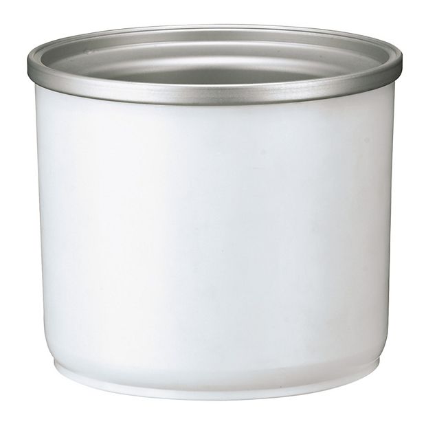 Cuisinart 1.5-Quart Ice Cream Maker Replacement Bowl, Silver