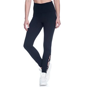 Women's Gaiam Cut-Out High Rise Leggings