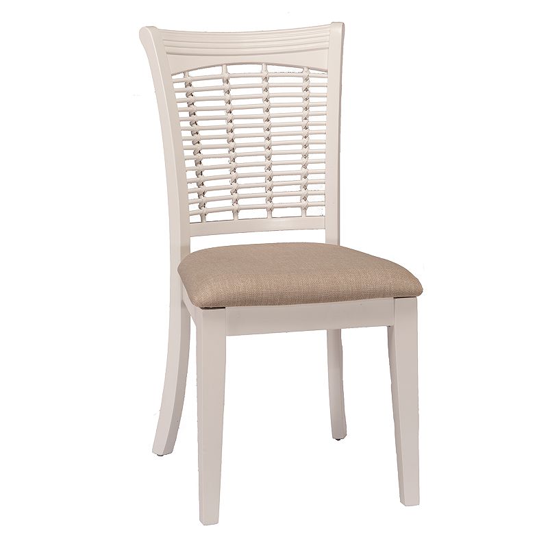 48811533 Hillsdale Furniture Bayberry White Dining Chair 2- sku 48811533