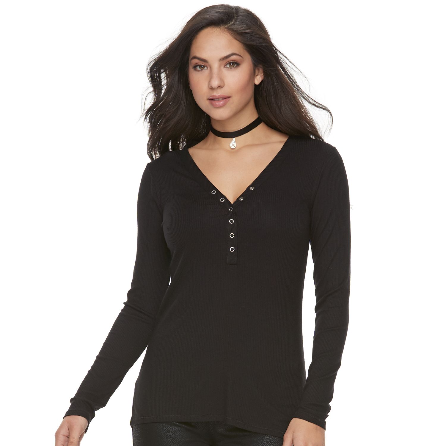 female henley shirt