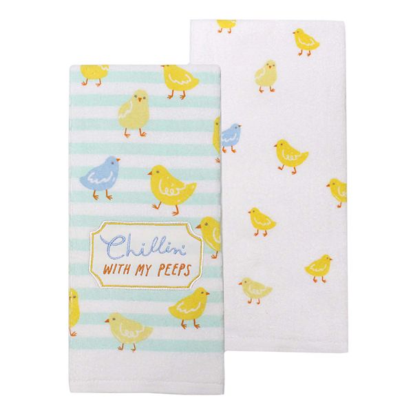 Celebrate Together™ Easter "Chillin' With My Peeps" 2pk. Kitchen Towel