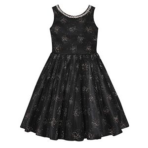 Girls 7-16 & Plus Size American Princess Rhinestone Embellished Dress