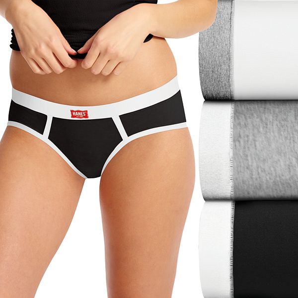 Women's Hanes Ultimate® Vintage 3pack Boyfriend Hipster Panties 45UVBH