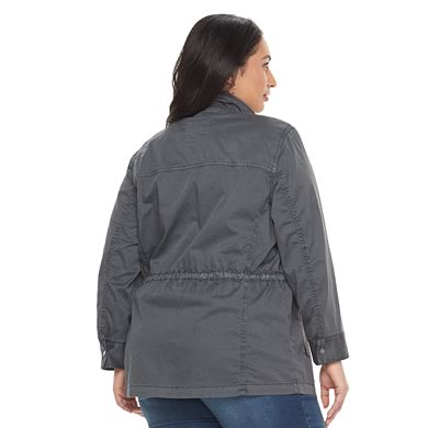 Plus Size Sonoma Goods For Life® Utility Jacket