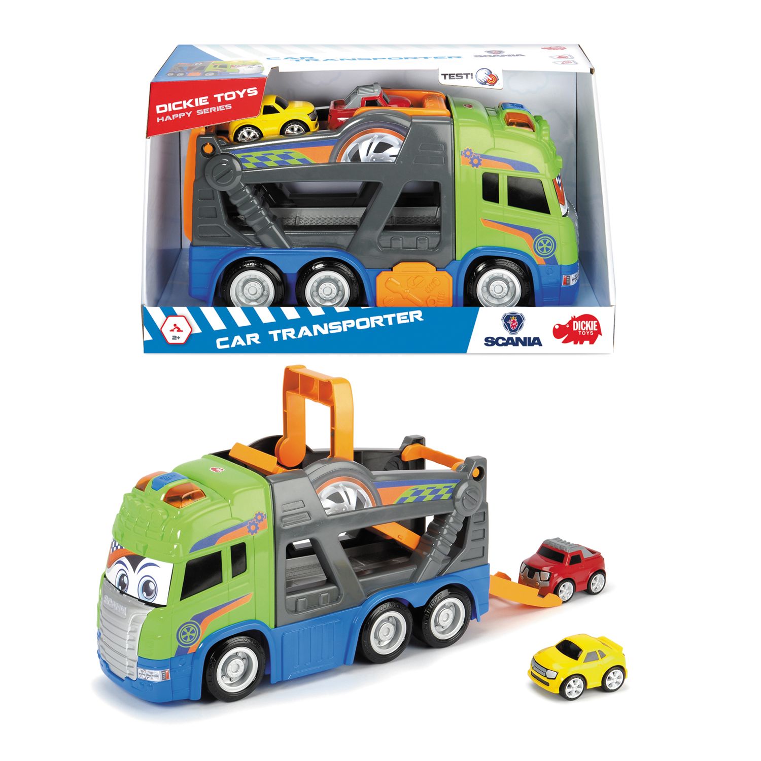 dickie toys car transporter
