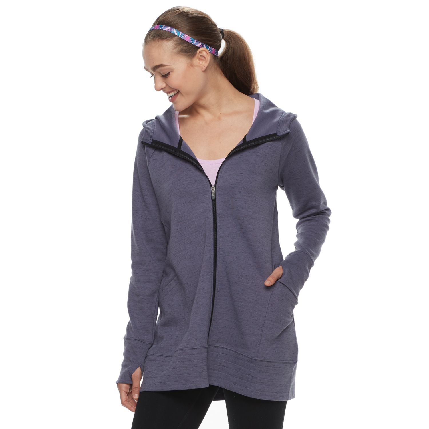 women's thumbhole jacket