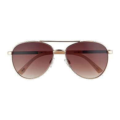 LC Lauren Conrad Crux 59mm Aviator Sunglasses