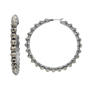 Simply Vera Vera Wang Studded Nickel Free Hoop Earrings