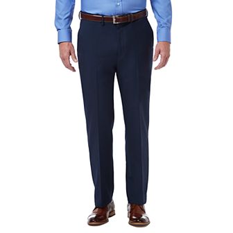 Men’s Haggar® Premium Comfort Expandable-Waist Classic-Fit Stretch Flat-Front Dress Pants