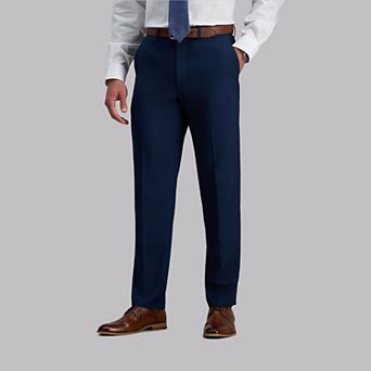 Men’s Haggar® Premium Comfort Expandable-Waist Classic-Fit Stretch Flat-Front Dress Pants