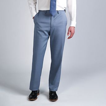 Men’s Haggar® Premium Comfort Expandable-Waist Classic-Fit Stretch Flat-Front Dress Pants