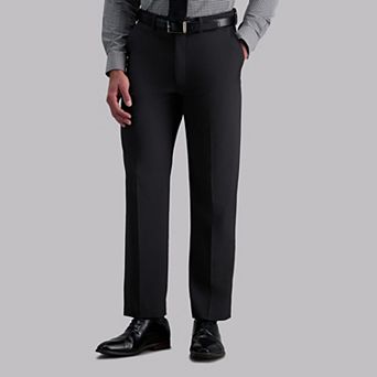 Men’s Haggar® Premium Comfort Expandable-Waist Classic-Fit Stretch Flat-Front Dress Pants