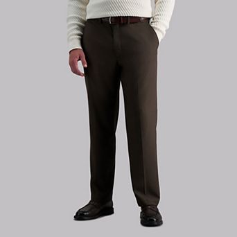 Men’s Haggar® Premium Comfort Expandable-Waist Classic-Fit Stretch Flat-Front Dress Pants