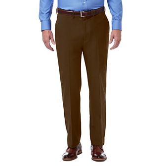 Men’s Haggar® Premium Comfort Expandable-Waist Classic-Fit Stretch Flat-Front Dress Pants