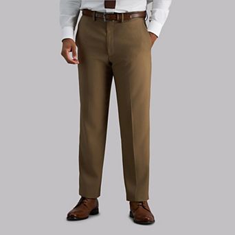 Men’s Haggar® Premium Comfort Expandable-Waist Classic-Fit Stretch Flat-Front Dress Pants