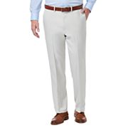 HAGGAR mens Premium Comfort Stretch Slim Fit Dress Pant ,Caviar