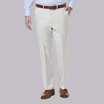 Men’s Haggar® Premium Comfort Expandable-Waist Classic-Fit Stretch Flat-Front Dress Pants
