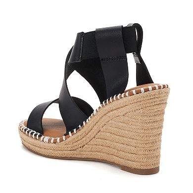 SO® Halibut Women's Wedge Sandals