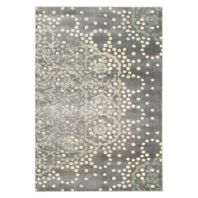 Safavieh Constellation Vintage Triton Geometric Rug, Grey, 8X11 Ft