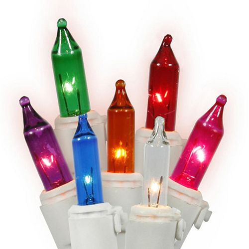 150 MultiColored Indoor / Outdoor Mini Christmas Lights
