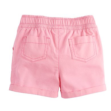 Baby Girl Jumping Beans® Rolled Cuffed Shorts