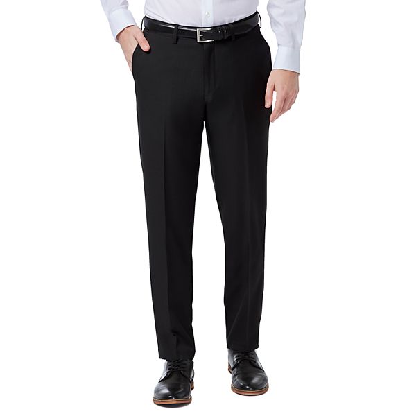 Men's Haggar® Premium Comfort Flex-Waist Slim-Fit Stretch Flat-Front Dress  Pants