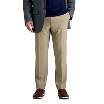 Men’s Haggar® Premium Comfort Flex-Waist Slim-Fit Stretch Flat-Front Dress Pants