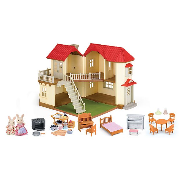 Calico critters carry and play hot sale house kohl's