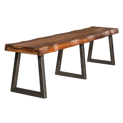metal and wood work bench
