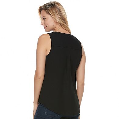 Women's Apt. 9® Zipper Accent Tank