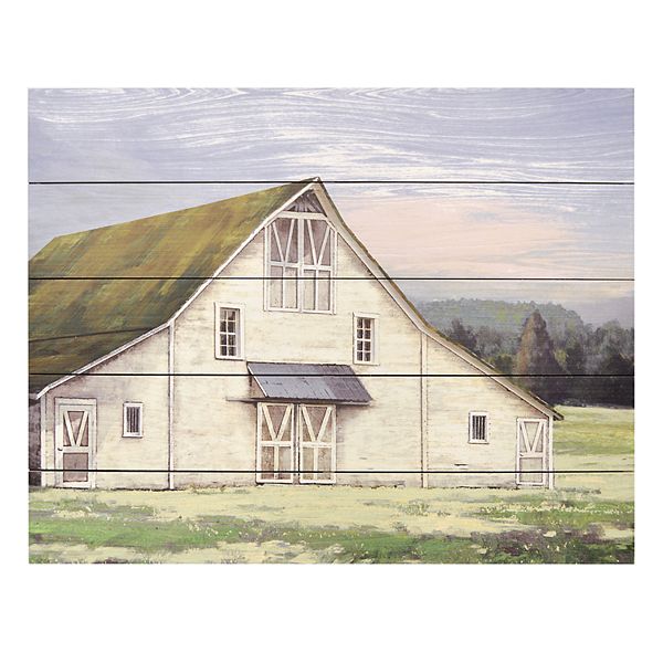 New View Rustic Barn Wall Art