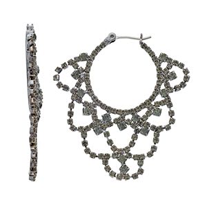 Simply Vera Vera Wang Simulated Crystal Lace Nickel Free Drop Earrings