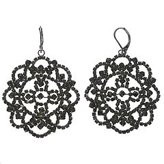 Kohls store black earrings