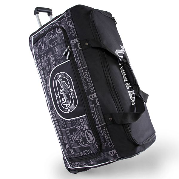 Ecko Unltd Alpha 32Inch Large Wheeled Duffel Bag