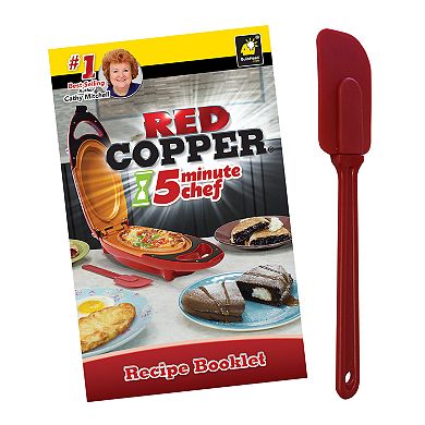 Red Copper 5-Minute Chef Electric Meal Maker As Seen on TV