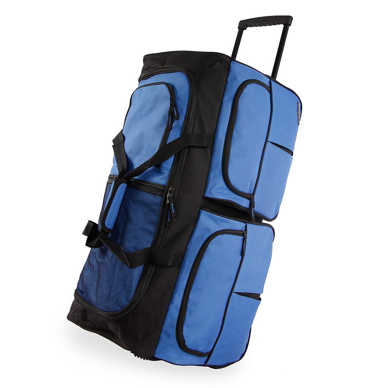 Pacific Coast 30-Inch Large Wheeled Duffel Bag, Blue