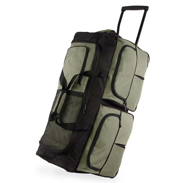 Duffle bag with store wheels near me