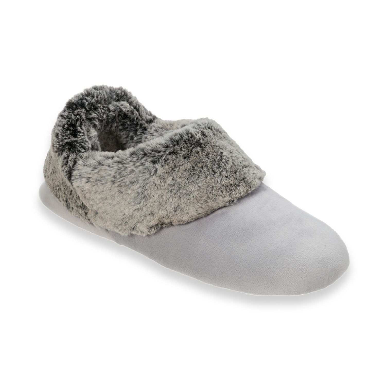 dearfoam velour bootie slippers