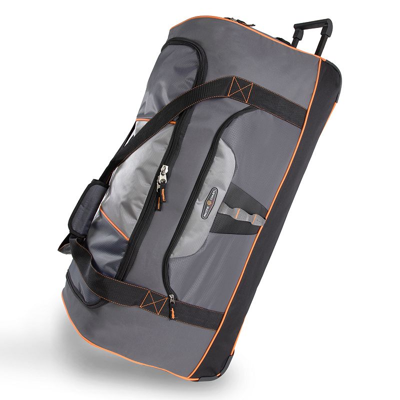 Pacific Coast Extra Large 35-Inch Wheeled Duffel Bag, Grey