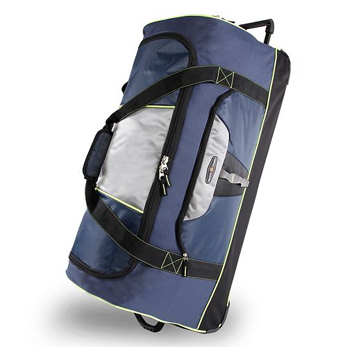 Kohls Rolling Duffel Bag IUCN Water