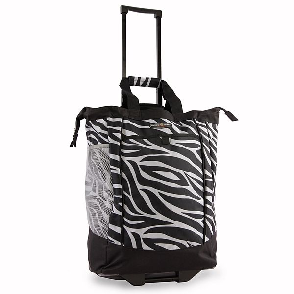 Pacific Coast Signature Large Rolling Shopper Tote