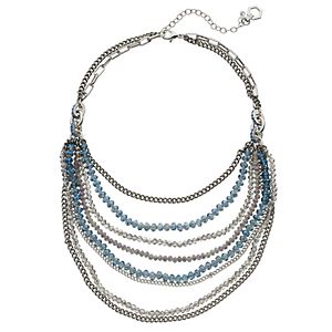 Simply Vera Vera Wang Nickel Free Beaded Multistrand Necklace