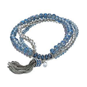 Simply Vera Wang Nickel Free Beaded Stretch Bracelet