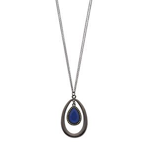 Simply Vera Vera Wang Nickel Free Orbital Pendant Necklace