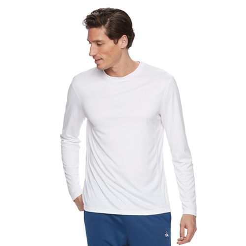 Men's Tek Gear® DryTek Solid Long Sleeve Tee
