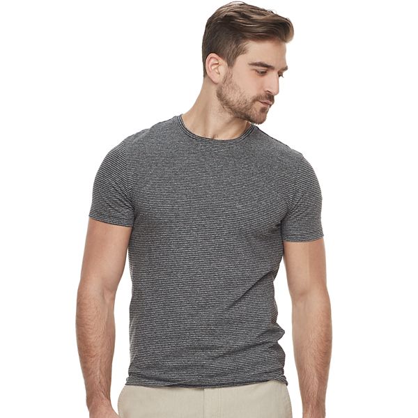 Men's Marc Anthony Slim-Fit Striped Stretch Crewneck Tee