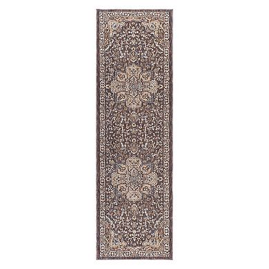 KHL Rugs Fairview Finley Framed Floral Rug