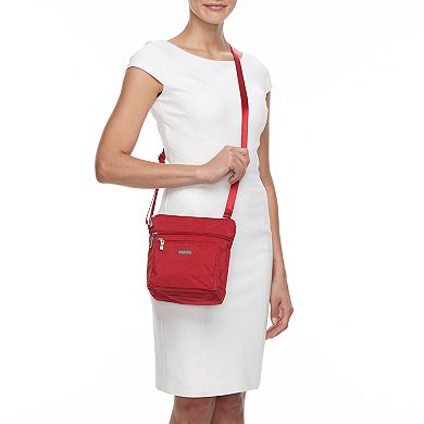 Baggallini Pocket Crossbody Bag with RFID-Blocking Wristlet